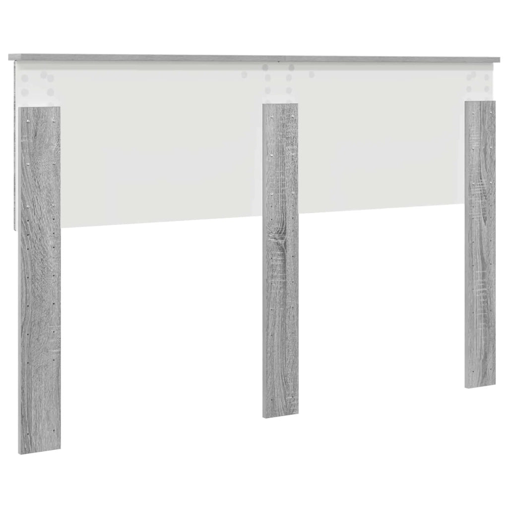 Testiera Grigio Sonoma Legno multistrato