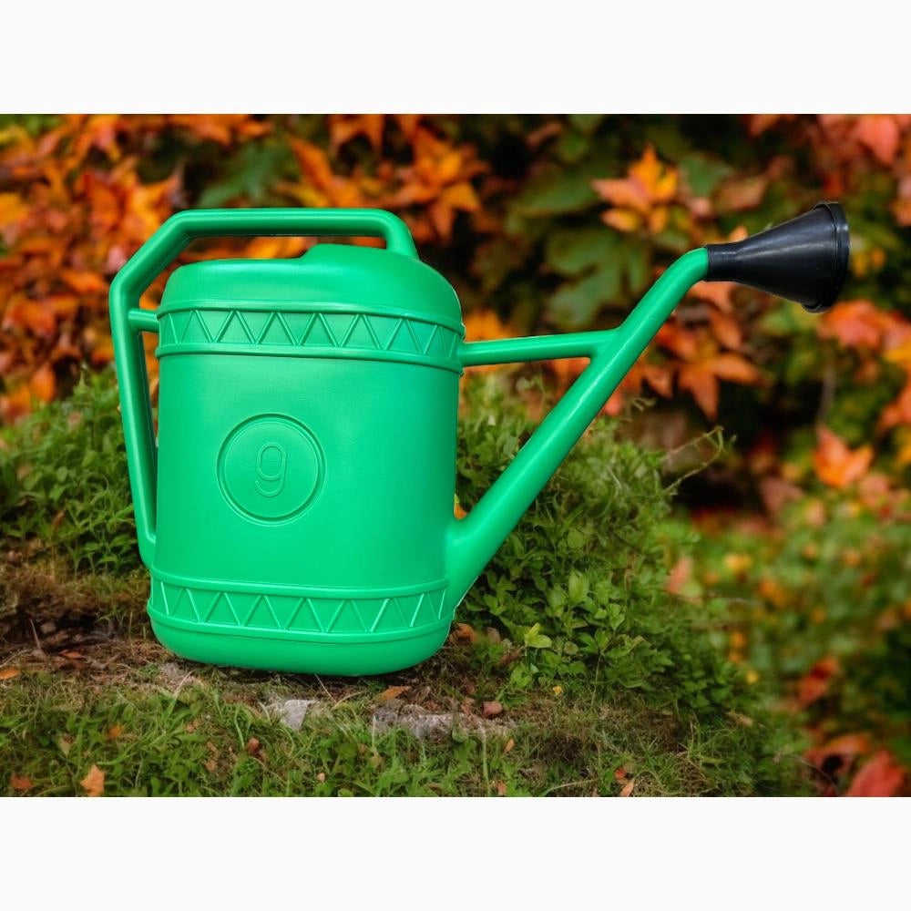 Innaffiatoio in PVC da giardino beccuccio lungo e doccetta 9 Litri per piante