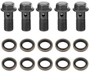Kit di sostituzione freni a mano da 5 pezzi - M10x1mm - Fitting di guida freni - Klauw freni - Cilindro freni a mano - Inclusi anelli - Fitting freni