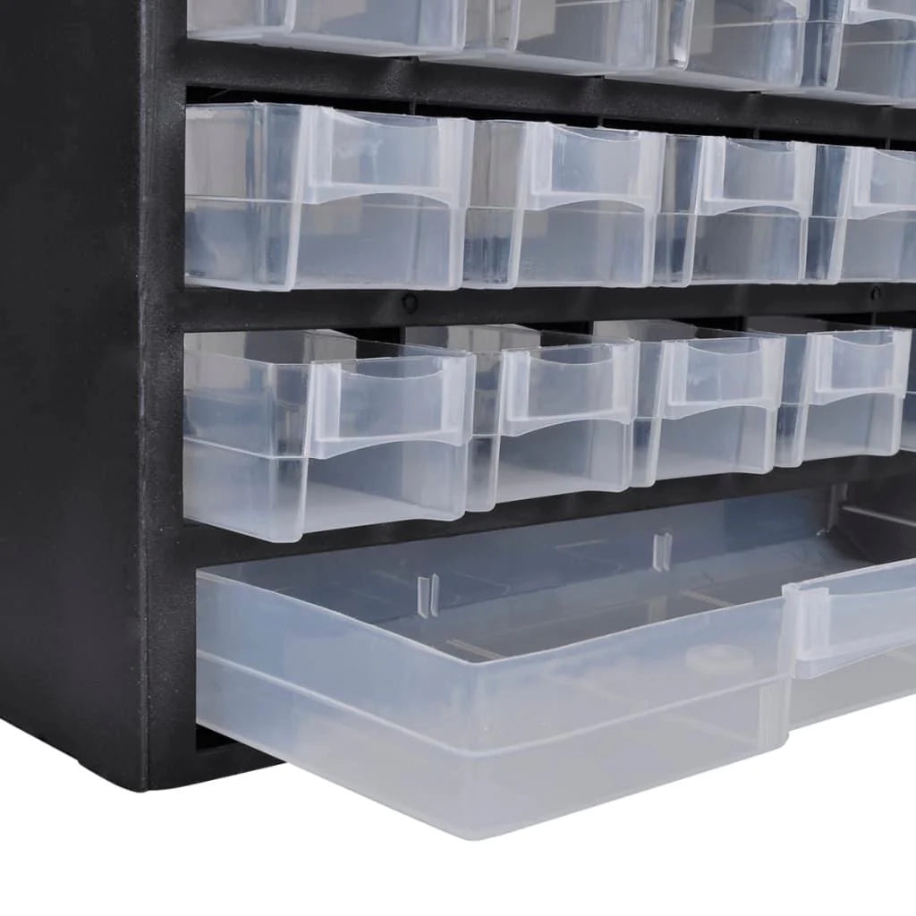 Mobiletto portautensili con 41 cassetti in plastica contenitore per attrezzi 02_0003803