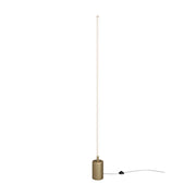 Maytoni Lampada da terra moderna Flow 1 luce LED integrato ottone metallo
