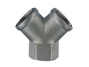 10pz deviazione "y" femmina  - attacco tutto 1/4"f art.32/d cod:ferx.fer221962