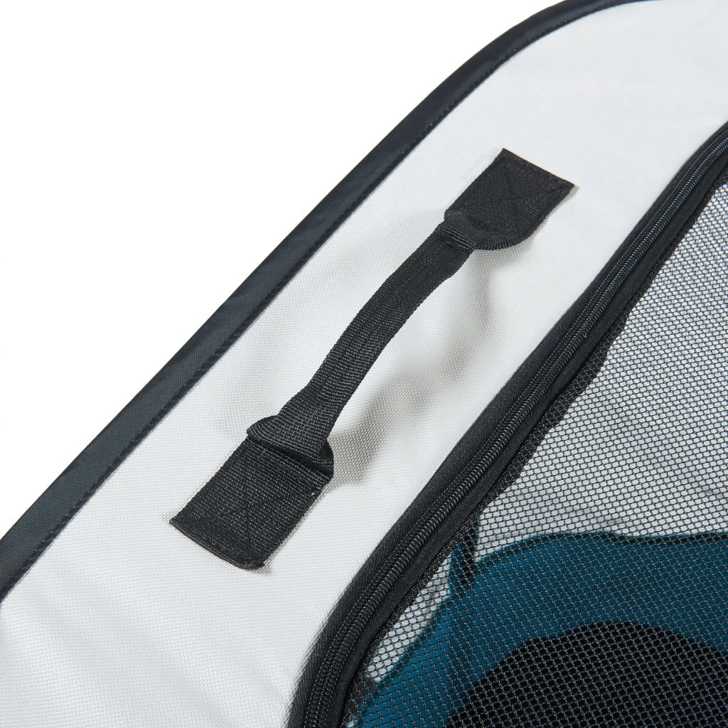 Kennel Pieghevole Mörbylånga Rifugio Portatile per Cani e Gatti 90 x 70 x 60 cm Blu / Beige [en.casa]