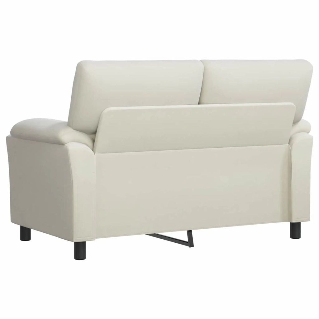 Divano Crema 154 x 85 x 93 cm Velluto 42040829