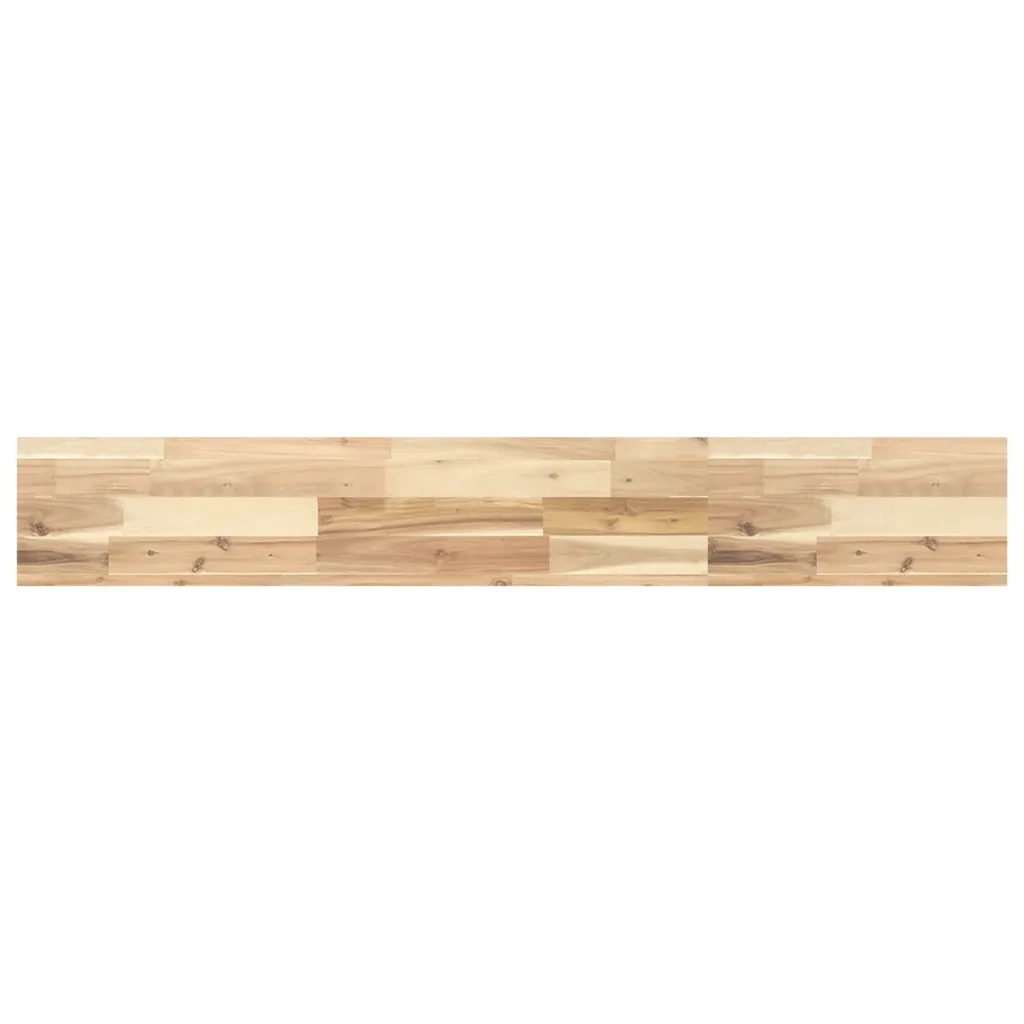 Mensole da Parete 3 pz 140x20x4 cm Legno Acacia Non Trattato