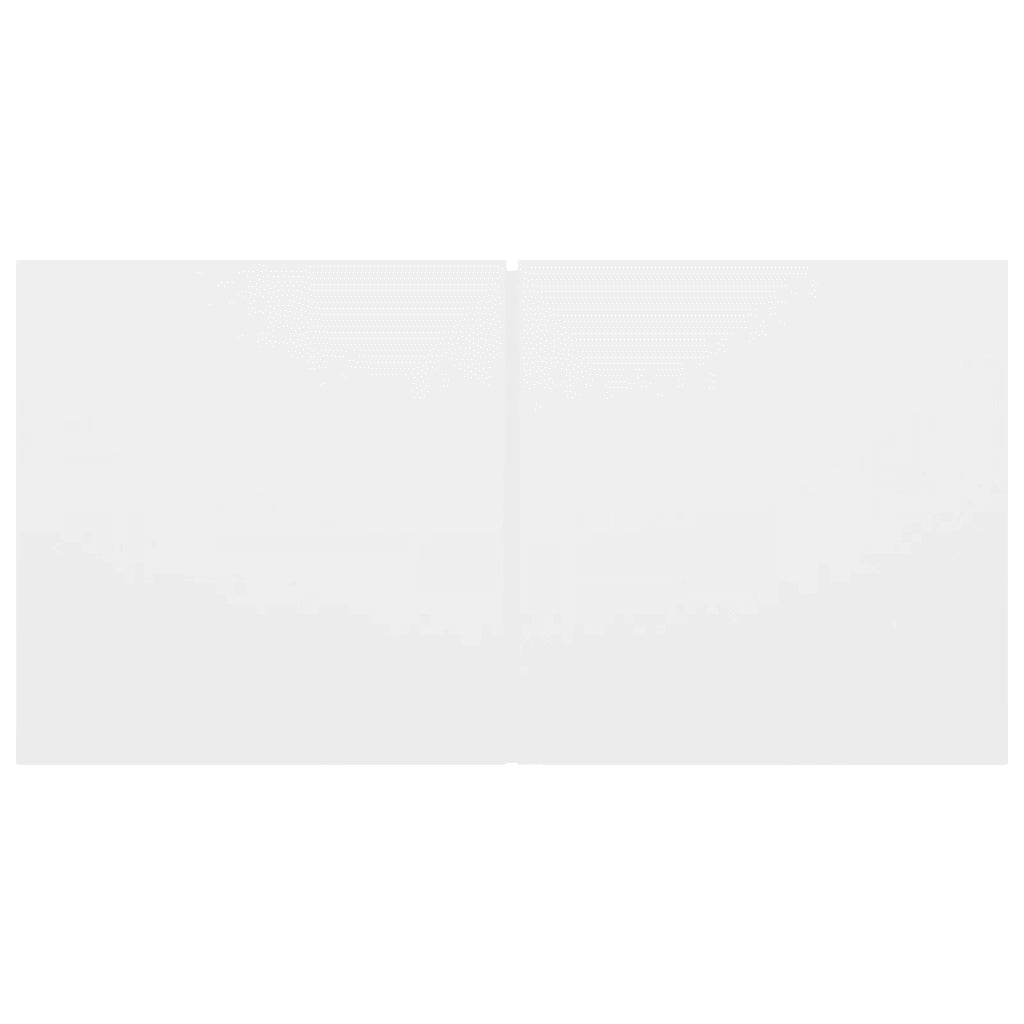 Mobili Porta TV Pensili 3pz Bianchi 60x30x30 cm 804510