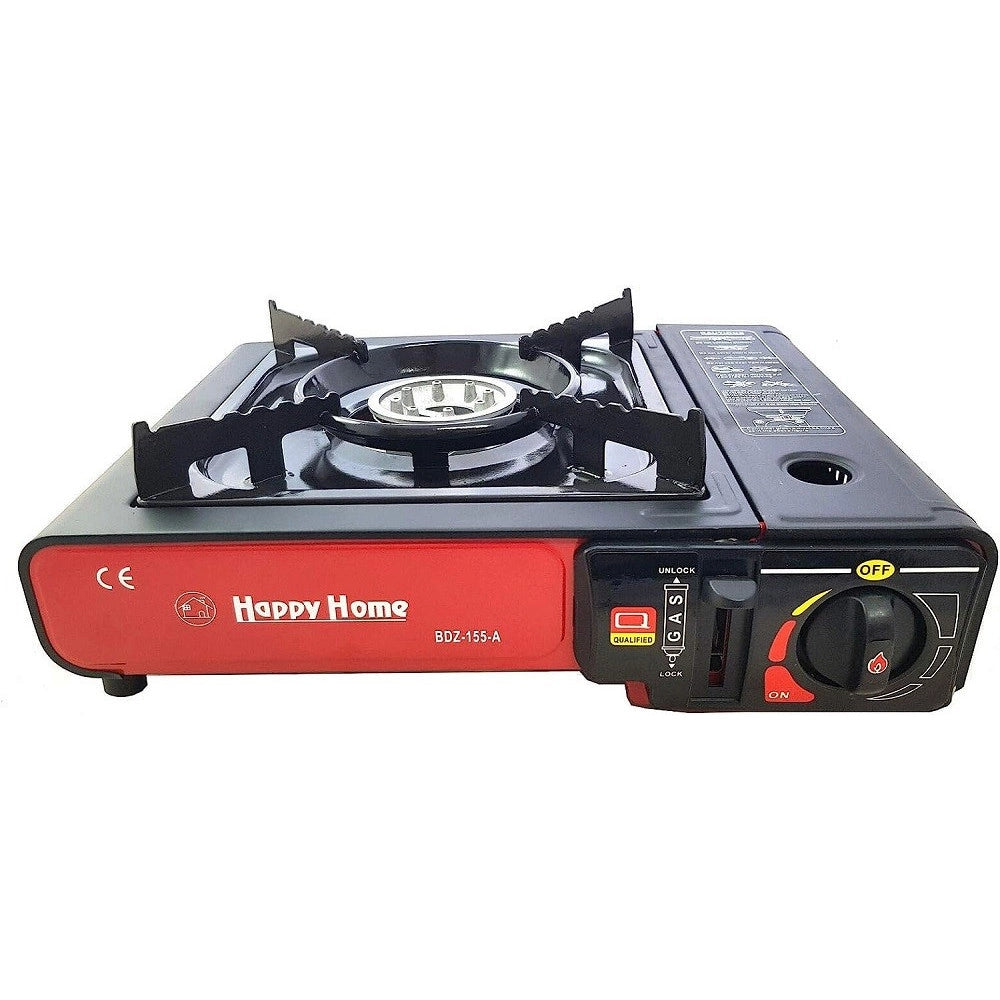 Trade Shop - Fornello A Gas Singolo Portatile Con Custodia Bdz-155-a Per Campeggio Hot Pot -