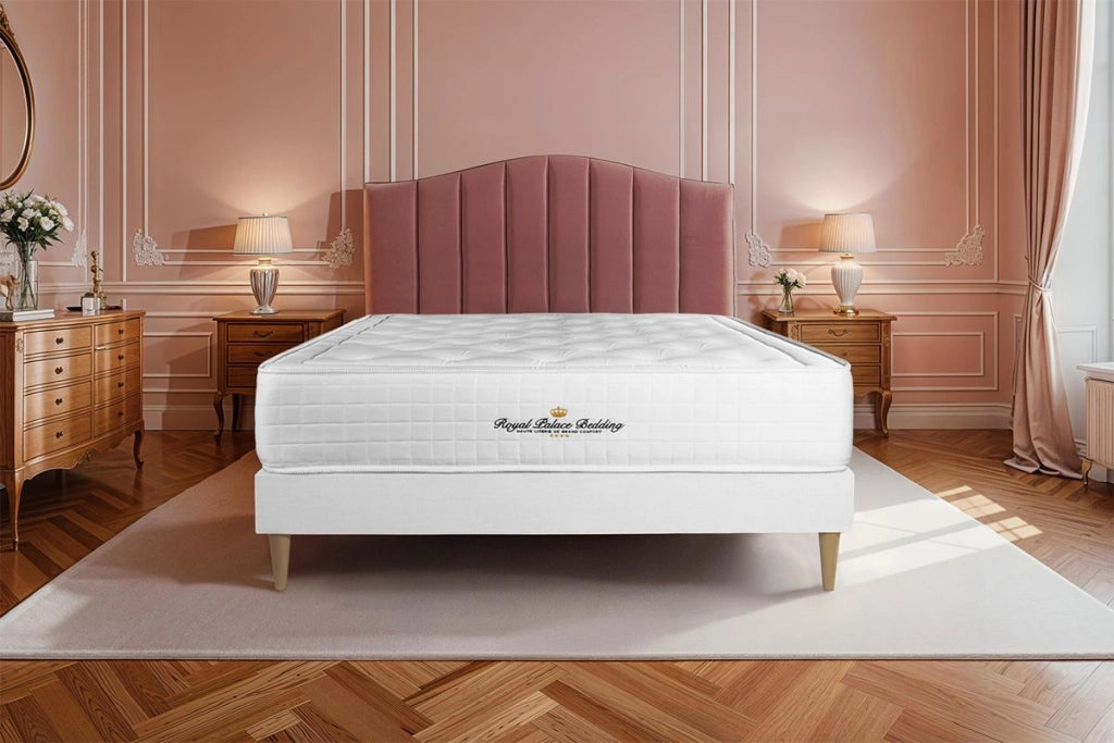 kit rete e materasso Buckingham 130 x 220cm - Spessore : 30cm - memory foam - Bilanciato