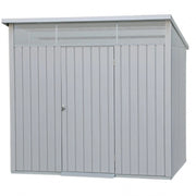 Casetta in Metallo Palladium Duramax 8'x6' a una porta 249x209x231 cm colore grigio