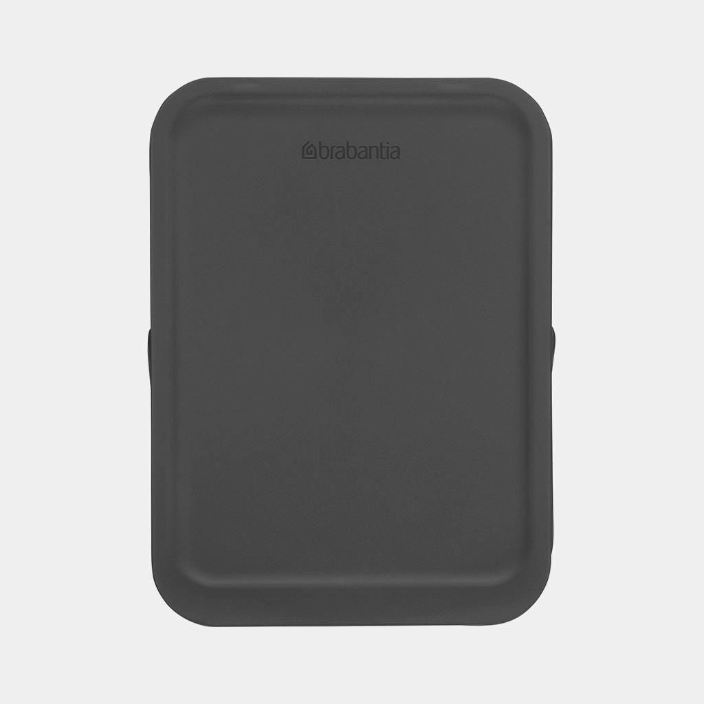 Brabantia 251047 Sort and Go Pattumiera 40 L Coperchio Stay Open Maniglia di Trasporto Riciclabile al 100% colore Grigio