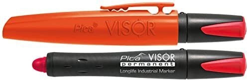 Pica-Marker VISOR marcatore permanente Punta larga Blu 1 pz
