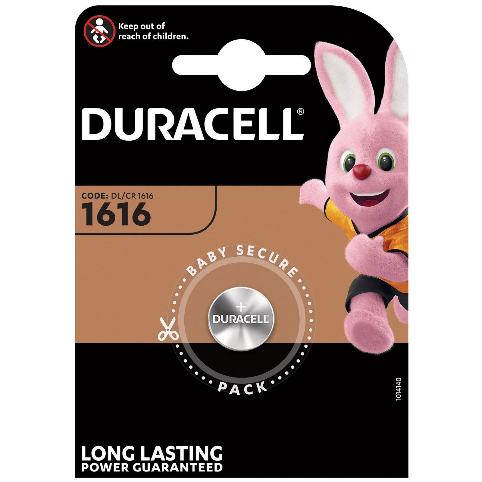 duracell batteria a bottone 1616 bl.1pz. cod:ferx.82818
