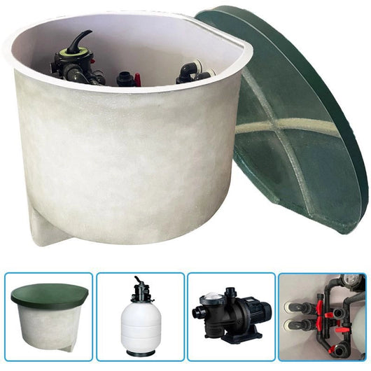 Locale Tecnico Preassemblato Mini Da 8 M³/h