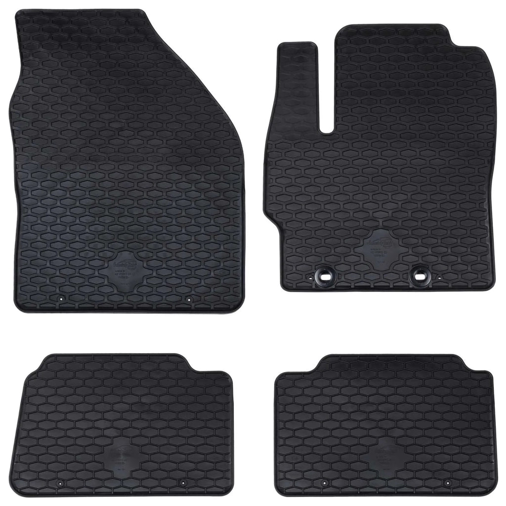Tappetino per Auto 4 pcs Nero adatta per Toyota YARIS 2020-