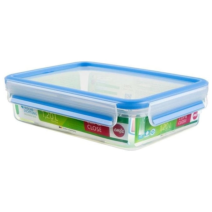 EMSA 508542 recipiente per cibo Rettangolare Scatola Trasparente 8 pz