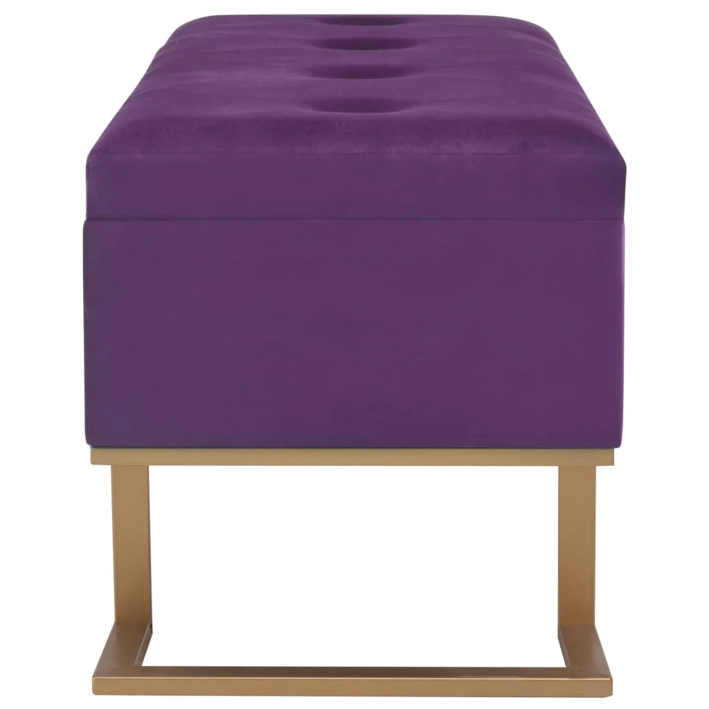 Panca panca con vano portaoggetti 105 cm velluto viola 02_0010749