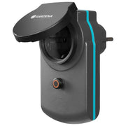 Gardena 19095-20 Adattatore Smart Power per Controllo Dispositivi Elettrici da Giardino tramite App Compatibile con Smart System e Assistente Vocale colore Nero