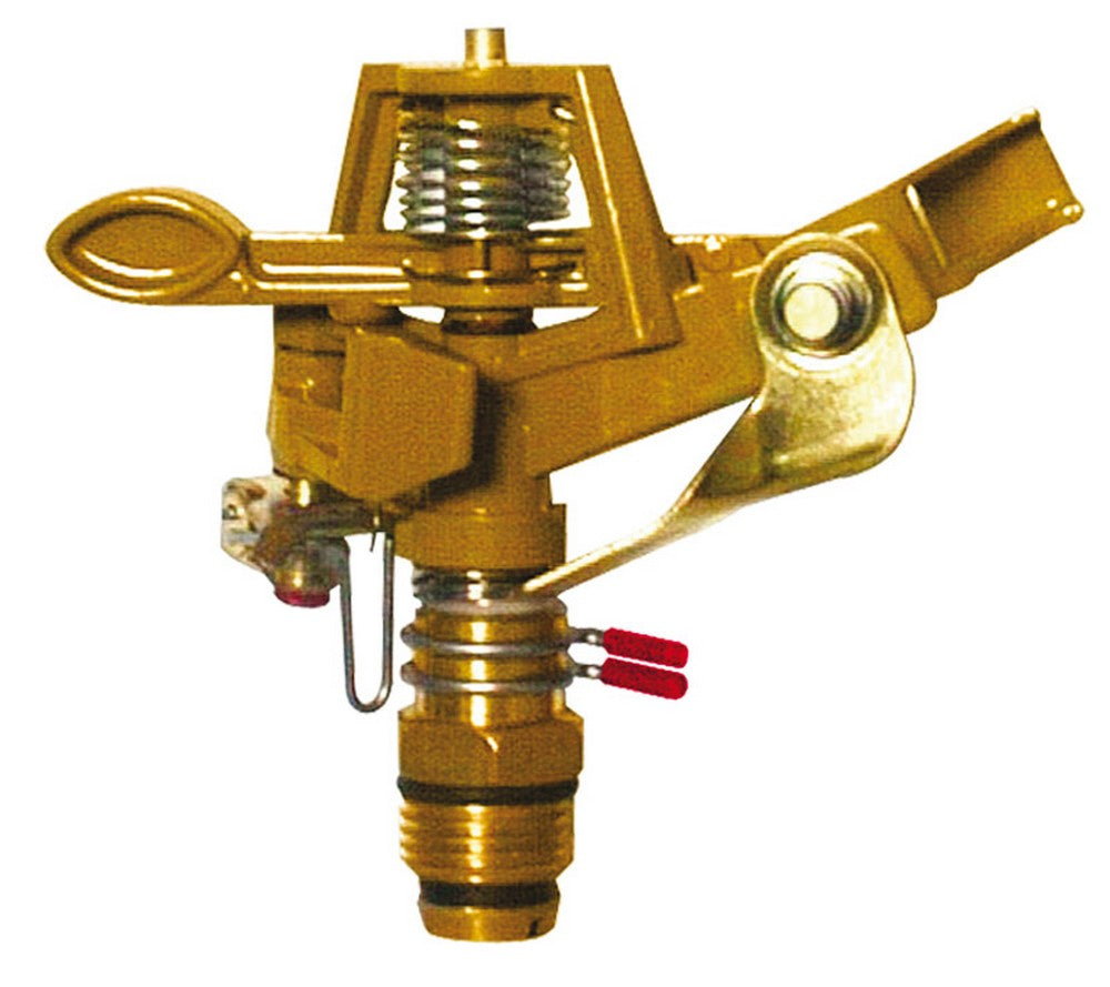 irrigatore a settore in zinco/ottone  mis. 1/2 m cod:ferx.vit19509