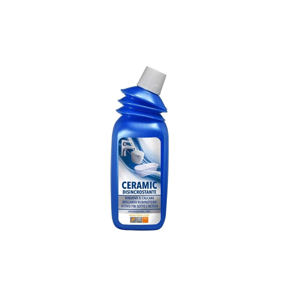 Pulitore disincrostante per ceramica sanitari wc e rubinetteria Ceramic Faren