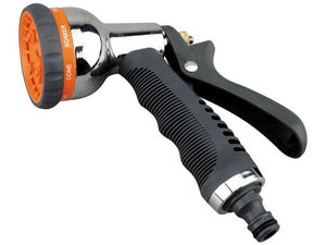 pistola combinata 8 getti in metallo cromato cod:ferx.vit48442