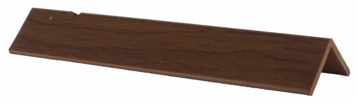 paraspigolo 25x25 mm pvc espanso 3 m noce scuro cod:ferx.82837