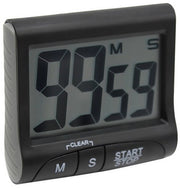 Timer da cucina con avviso di ricordinoPositivo timer da imparare nero