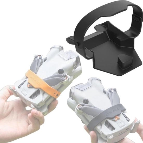 Sostegno Stabilizzatore Carrozzabile Protezione Rotta Compatibile con Drone DJI Mini 4 Pro Propulsore Rotta Protezione Accessori - Nero