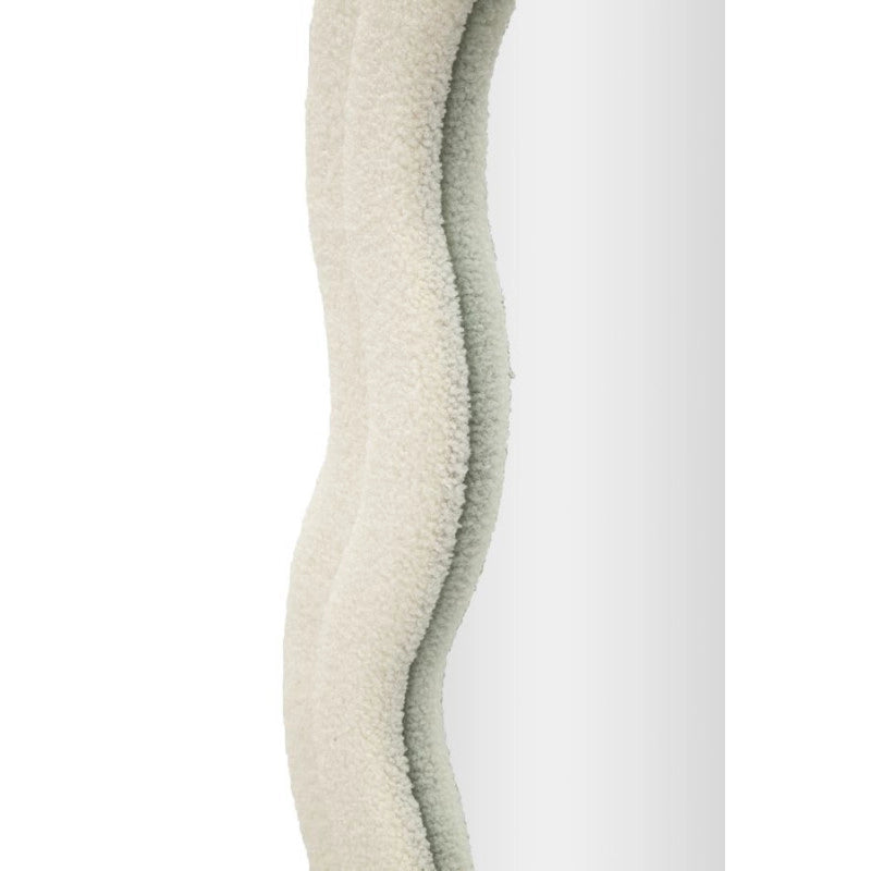 Specchio Da Muro Teddy Crema cm 60x4x160