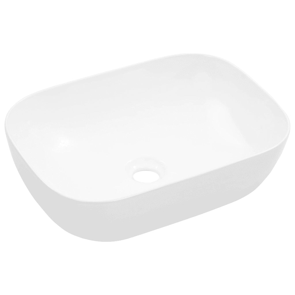 Lavandino 45,5x32x13 cm in Ceramica Bianco cod mxl 42432
