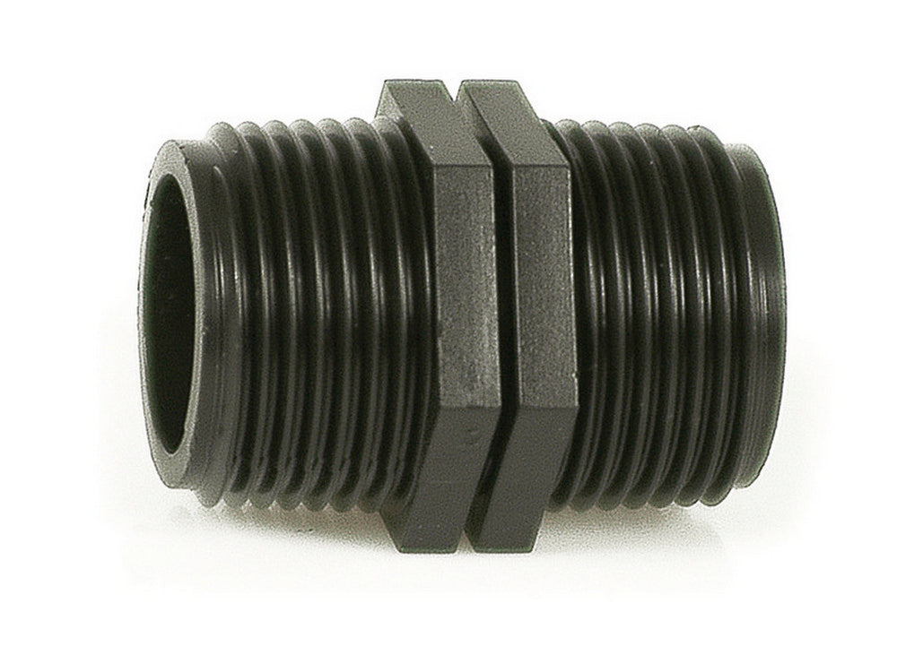 raccordo filettato nipplo per tubo in polietilene mis. 1 cod:ferx.vit37761