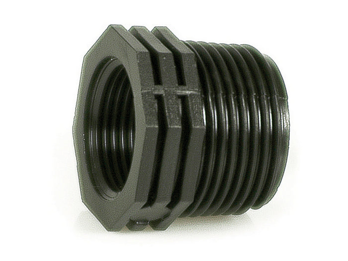 raccordo filettato riduzione per tubo in polietilene    mis. 3/4x1/2 cod:ferx.vit37755