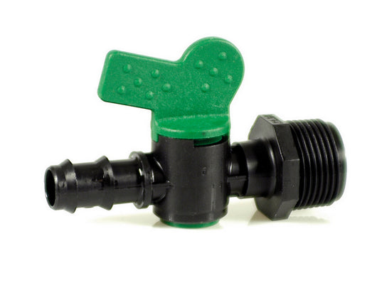 raccordo per ala gocciolante valvola portagomma/filetto maschio  mm. 16x3/4 cod:ferx.vit37820