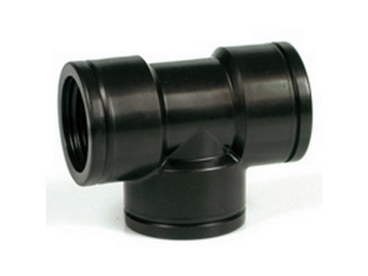 raccordo filettato a t femmina per tubo in polietilene mis. 1x1x1 cod:ferx.vit41900