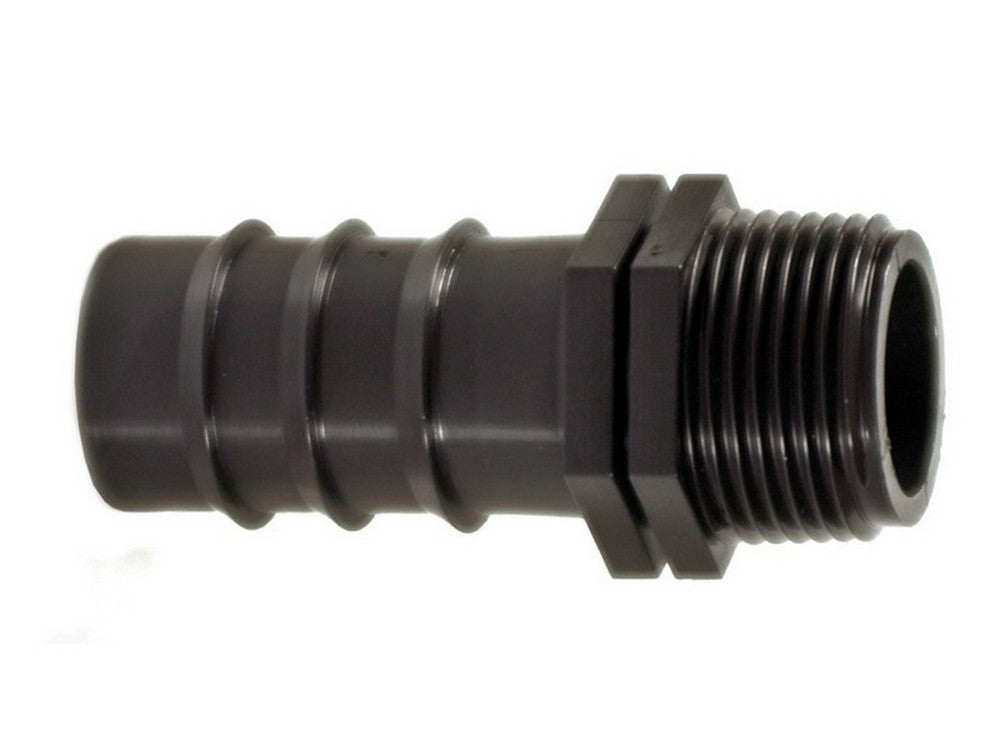 raccordo maschio per tubo in polietilene  mm. 16x3/4 cod:ferx.vit42462