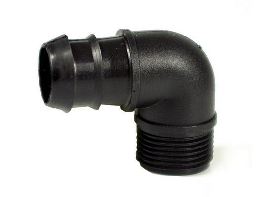 raccordo filettato a gomito per tubo in polietilene maschio  mm. 32x1 cod:ferx.vit41847