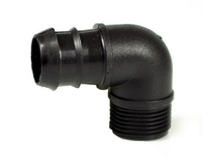 raccordo filettato a gomito per tubo in polietilene maschio  mm. 16x1/2 cod:ferx.vit53339