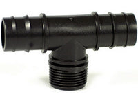 raccordo a t maschio per tubo in polietilene  mm. 16x1/2x16 cod:ferx.vit53338