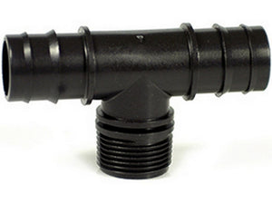 raccordo a t maschio per tubo in polietilene  mm. 16x1/2x16 cod:ferx.vit53338