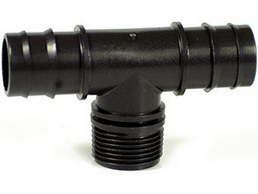 raccordo a t maschio per tubo in polietilene  mm. 16x1/2x16 cod:ferx.vit53338