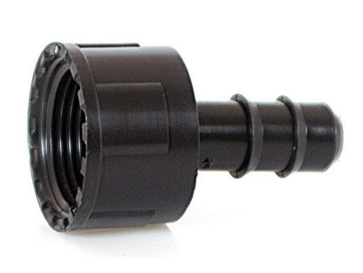 raccordo portagomma con ghiera per tubo in polietilene  mm. 16x3/4 cod:ferx.vit41833