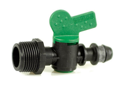 raccordo per tubo in polietilene valvola filetto maschio con gommino mis. 3 cod:ferx.vit41830