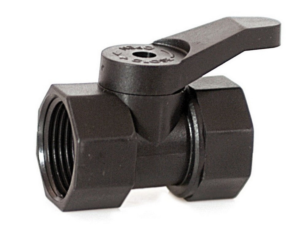 raccordo per tubo in polietilene mini valvola femmina/femmina  mis. 3/4x3/4 cod:ferx.vit41822