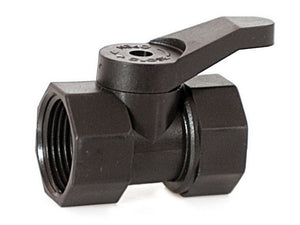 raccordo per tubo in polietilene mini valvola femmina/femmina  mis. 3/4x3/4 cod:ferx.vit41822