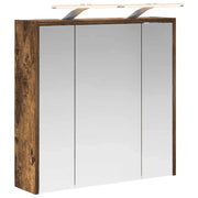 Mobiletto per specchio da Bagno | Armadio da bagno Rovere fum¨¦ 63,5 x 16 x 62,5 cm