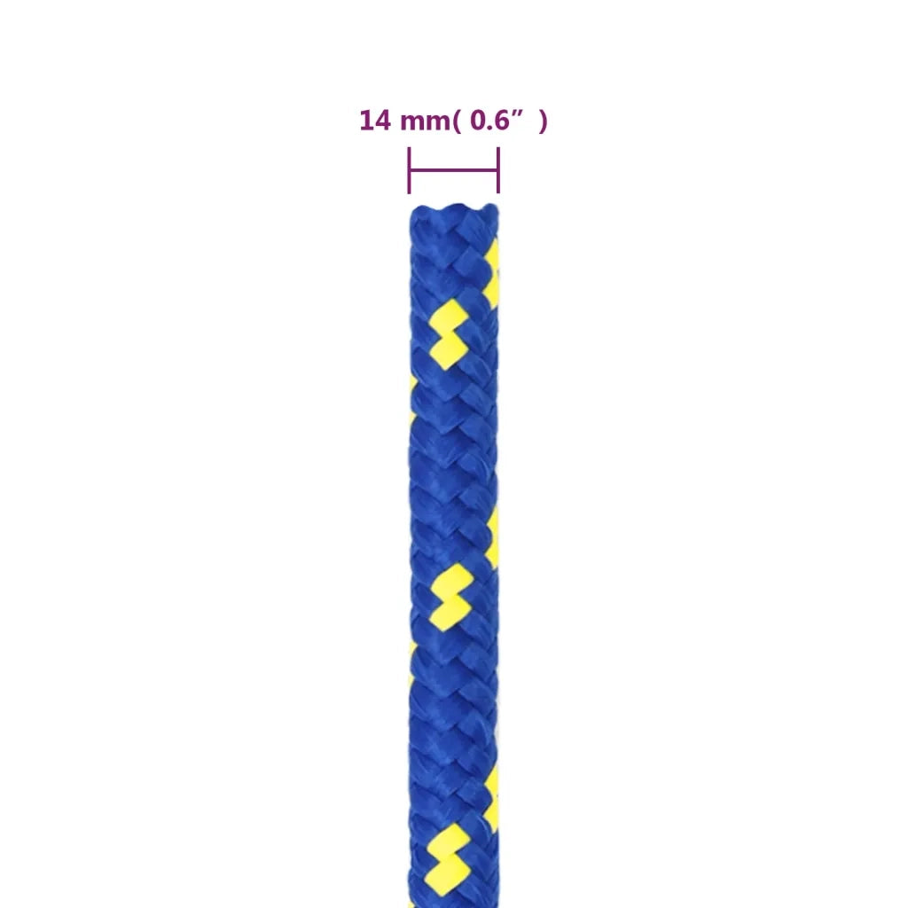 Corda Nautica Blu 14 mm 100 m in Polipropilene