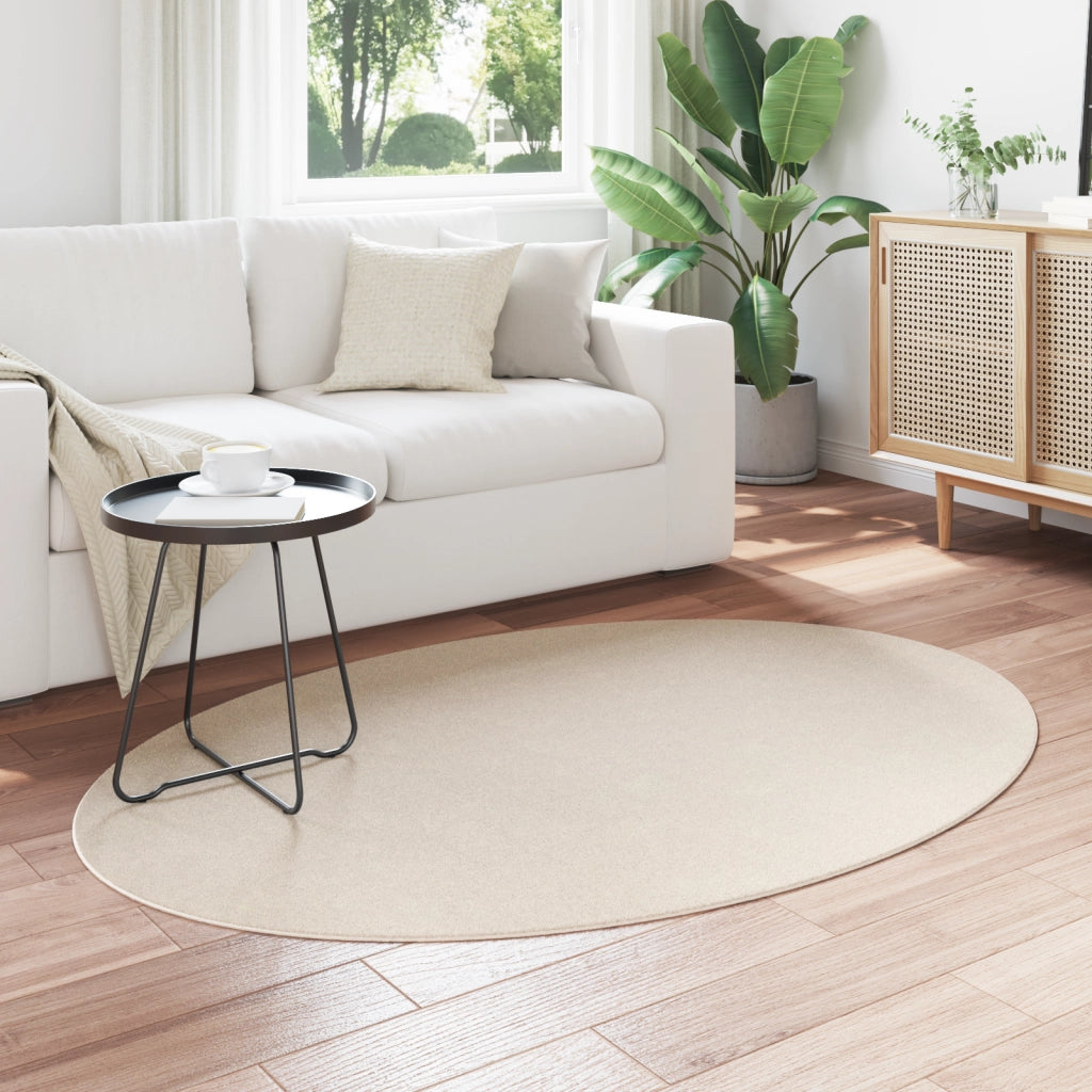 Tappeto "HUARTE" Beige 120x170 cm Ovale