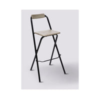 Sedia da Bar Pieghevole "Louna" ‚Äì 98 cm