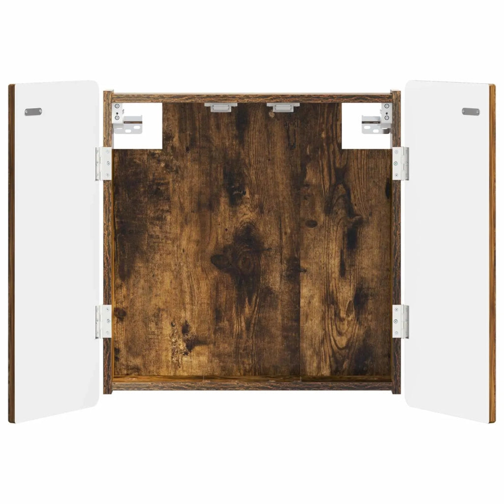 Armadio per Dartboard ZWOLLE Rovere Fumo 52,5 x 10,5 x 57,5 cm 896450