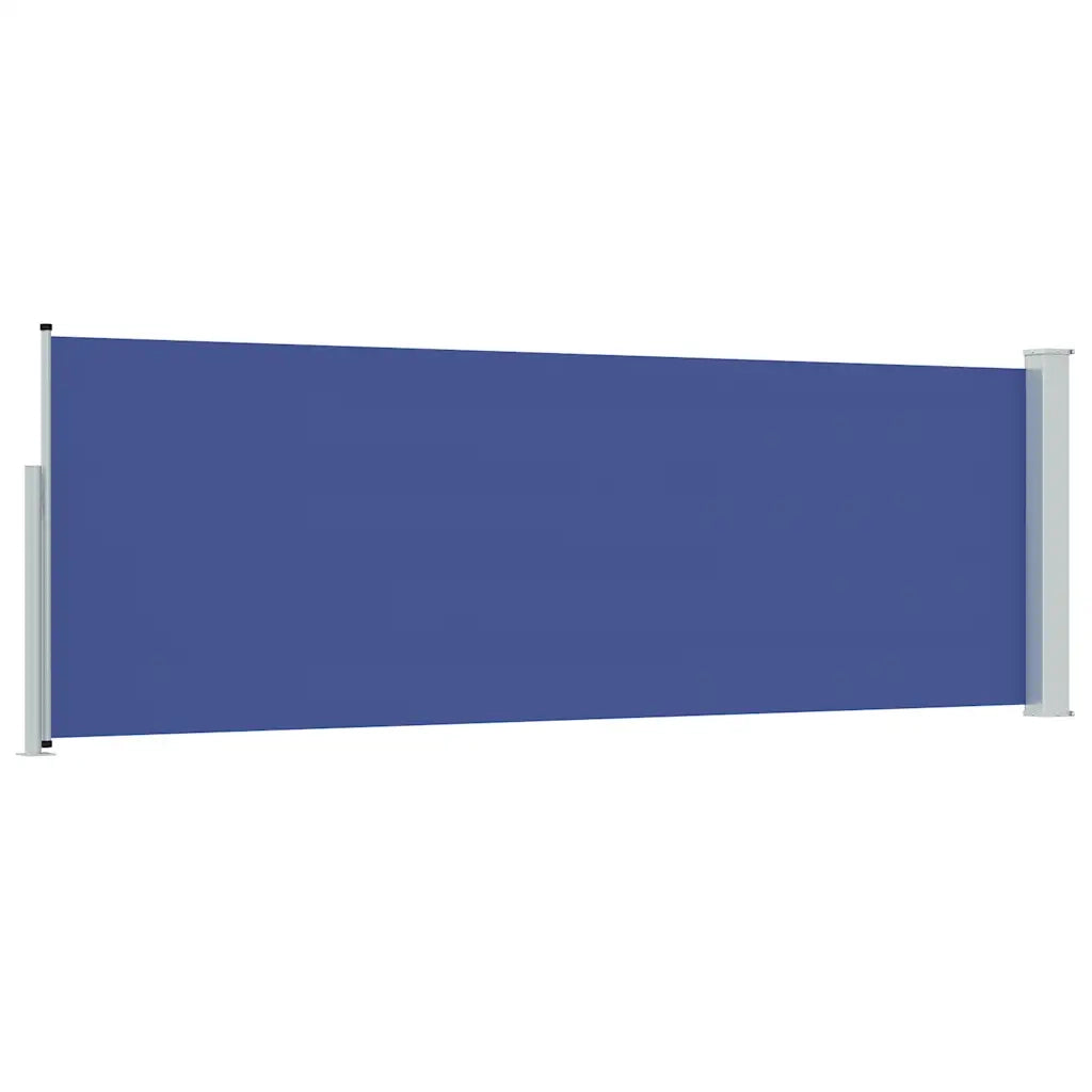Tenda Laterale Retrattile per Patio 100x300 cm Blu 48372