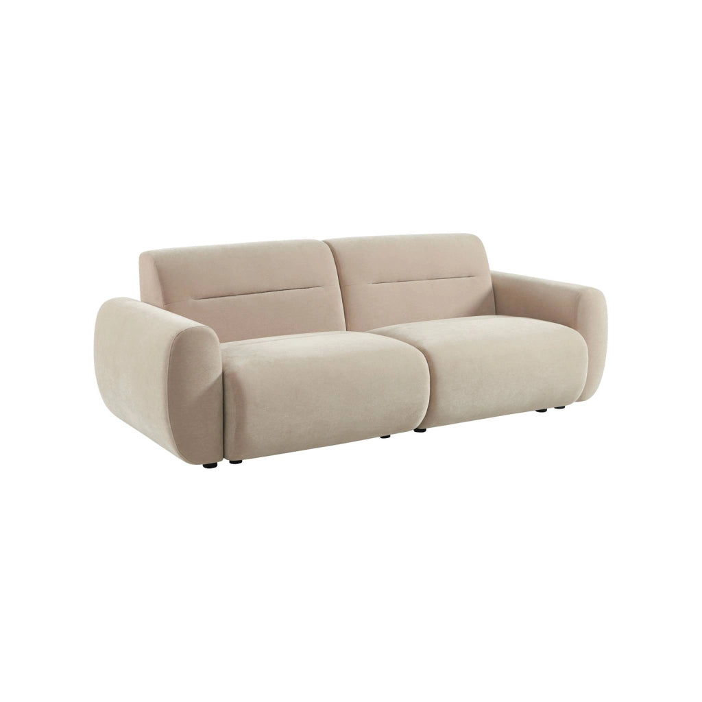 Divano in tessuto, 3 posti, beige